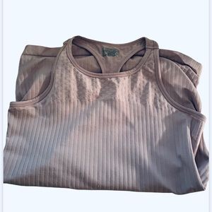 Athleta tank with criss cross back